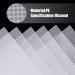 6pcs Clear Plastic Mesh Canvas Sheets for Embroidery & Cross Stitch - 13.1x10.2inch - Buy Online on GoSupps.com