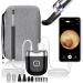 Otoscope with Ear Wax Removal - Ear Cleaner with Camera and Light - Ear Wax Removal Tool Camera with 1080P - Waterproof Digital Ear Scope Otoscope - Earwax Removal Kit with Ear Pick for iOS & Android