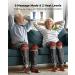 ALLJOY Leg Massager - Air Compression for Circulation & Pain Relief | 2 Heat Levels, 6 Modes, Memory Function | Full Leg, Foot, Knee Massager - Gift for Women Men - Buy Online on GoSupps.com