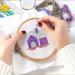 Inscraft 304 Pack Embroidery Kit - 200 Colors Threads, Bamboo Hoops, Aida Cloth, Instructions & Tools - Hand Embroidery Starter Set for Adults - Buy Online on GoSupps.com