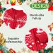 Christmas Reindeer Toddler Boys Sweater Cardigan | Xmas Winter Knit Top 18-24 Months Red - Buy Online on GoSupps.com