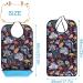 AIEX Adult Bibs Floral Print Waterproof Clothing Protector - Reusable & Washable - Buy Online on GoSupps.com