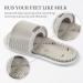 Buy Petalum Silicone Shower Massage Sandals - Non-Slip Foot Brush with Suction Cups for Deep Cleaning & Cornea Peeling - Gray One Size - Buy Online on GoSupps.com