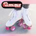 CHICAGO Women's and Girls Premium White Quad Roller Skates - Size 7 - Buy Online on GoSupps.com