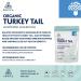 PURICA Turkey Tail (Coriolus) Powder - Organic Turkey Tail Mushroom Supplement - 1kg 1 kg - Buy Online on GoSupps.com
