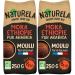 NATURELA - Caf Bio Moulu Moka Ethiopie - 100% Caf Arabica Bio - Torr faction Lente - Fabriqu en France - 250 g (Lot de 2) Arabica Bio - thiopie 250g