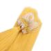 Micro Ring/Loop Hair Extensions - Yellow - 60 cm - 150 Strands - 0.5g 100% Remy Real Hair - Easy to Use Professional Quality Extensions - Buy Online on GoSupps.com