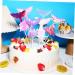 DECHOUS 18 Pcs Cake Decoration Mermaid Tail Cupcake Toppers Mermaid Sequin Cupcake Toppers Mermaid Cake Topper Seashells for Decorating Mermaid Decorations Cloth Girl Happy Birthday As Shownx3pcs mediumx3pcs - Buy Online on GoSupps.com