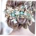 HAPINARY Hair Plug Bride Headpiece Rhinestone Hair Clip Bridal Hair Clip Hair Clips Combs for Women Floral Hair Comb for Women Hair Clip for Wedding Rose Hair Clip Tiaras for Gajra - Buy Online on GoSupps.com