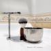 CRUCISRESIN Wet Shaving Stand and Bowl - Premium Resin Shaving Set - Buy Online on GoSupps.com