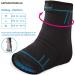 AGILE NOW Foot Bandage Set of 2 - Ankle Support Wraps (M) - Blue - International Shipping Available - Buy Online on GoSupps.com