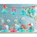Little Mermaid Party Decorations - Mermaid Centerpieces for Tables Under The Sea Party Decor Ocean Mermaid Theme Birthday Baby Shower Wedding Party Favors - Buy Online on GoSupps.com