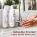 Hand Soap Set Memphis City Map Design | Fresh Green Tea & Lemon Scent | 4 Pack 16 oz Pump Bottles | Travel-Inspired City Map Bathroom Decor & Souvenir Gift | Paraben-Free Made in USA - Buy Online on GoSupps.com
