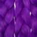 Tess Braids Extensions 60cm - 3 Pack Jumbo Kanecalon Hair Braids for Box Braids - 100g Purple Kunsthaar Extensions - Buy Online on GoSupps.com
