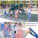 Lainrrew Children Safety Walking Rope with 12 Colorful Handles - Blue | Outdoor Daycare Rope for Preschool & Kindergarten Kids - Buy Online on GoSupps.com