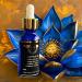 60ML Ultra Potency Blue Lotus 300X Extract | Moringa Saffron Gold Flakes for Sleep & Skin Glow | 100% Cold-Pressed for Meditation & Relaxation - Buy Online on GoSupps.com