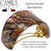 Camila Paris CP3235 French Hair Barrette - Brown/Red/Gold | Strong Hold Hair Ponytail Holder for Women| No Slip Styling Hair Clips | Made in France - Buy Online on GoSupps.com