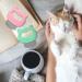 2-Piece Cat Massage Comb for Grooming and Deshedding - Green Pink - Buy Online on GoSupps.com