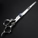 Barber Scissors Hairdressing Design Scissors Japan 440c Steel 7 inch Cutting Scissors + thinning Scissors Silver (Cutting Scissors) - Buy Online on GoSupps.com