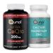 Qunol CoQ10 200mg Softgels Ultra High Absorption Coenzyme Q10 Supplements - 2 Month Supply - 60 Count Magnesium 3 in 1 Tablets with Calcium Magnesium & Zinc 270 Count CoQ10 + Cal Mag Zinc