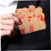FUNOMOCYA 12pcs 2022 Three-Dimensional Asian red Envelope Bronzing red Envelope Bag Red Envelope Cartoon Lai Si Feng red envelopes Chinese New Year Spring Festival Red Packets Assorted Color 2 12X10X0.1CM - Buy Online on GoSupps.com