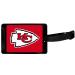 Siskiyou Sports Unisex NFL Kansas City Chiefs Luggage Tag, Black, 3.25"