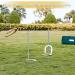 SPEXDARXS Horseshoes Set - Fun Lawn Game for Kids and Adults | Includes 4 Horseshoes, 2 Stakes, and Carrying Case - Buy Online on GoSupps.com