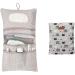 HAMUR HOME WARLING PACK ORGANIZER AND COSMECTION PACK 2IN1 - Small diaper bag for on the way mums diapers cream cloths baby organizer (fox)