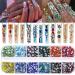 RODAKY Colorful Crystal Rhinestones for Makeup 1560Pcs Mixed 12 Color 3mm Nail Art Rhinestone Beads Flatback Diamond Stones Gems Jewel for DIY Craft Makeup Nail Art Decoration Mix Colors