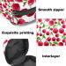 Red Cherry Menstrual Pad Bag with Zipper | Ladies Napkin Pouch & Tampons Collection Bag for Women & Girls - Shop Internationally - Buy Online on GoSupps.com