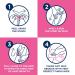 Veet Cold Wax Strips for Face Sensitive Skin - 40 Strips with 4 Finish Wipes - Buy Online on GoSupps.com