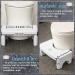 Foldable Toilet Stool for Adults - 7 Height Squat Stool with Fragrance Position - Bathroom Poop Stool for Better Digestion - Buy Online on GoSupps.com
