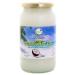 TIVI Organic Refined & Odourless Coconut Oil Glass Jar of 1 Litre for Hair/Skin/Body/Cooking/Baking and Gluten Free Vegetarian Vegan (1 jar)