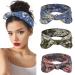 MISUPORVE Bow Headbands for Women Boho Cloth Headband Knotted Head Bands for Women s Hair Rabbit Ears Knot Fashion Non Slip Hairbands Workout Elastic Bandana Hair Accessories 3 Pack