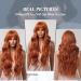 Long Orange Wigs for Women | Body Wave Ginger Hair Synthetic Wigs with Bangs - Shop Internationally! - Buy Online on GoSupps.com