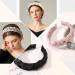 Ivyu Women's Braided Headband - Black, Pink, Gray, White Twist Hairband | YHB-006 - Buy Online on GoSupps.com
