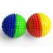 2x DBT skills hedgehog ball |Magnetic high stress acupressure ball |For stress relief or massage |against tension and for more mobility and concentration (4 colors) 4 colors 47 mm