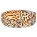 OWL Stylish Eyeglasses Hard Clamshell Case for Sunglasses Eyeglasses 1 Large Leopard
