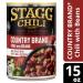Stagg Country Brand Chili with Beans 15oz (Pack of 12) | Delicious and Hearty Chili Pack - Buy Online on GoSupps.com