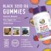 MaryRuth Organics Black Seed Oil Gummies | Black Cumin Seed Oil Supplement | Traditionally Used for Immune Support & Cardiovascular Health | Vegan | No Gelatin | Pectin Based | 60 Gummies - Buy Online on GoSupps.com