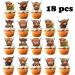 18pcs Highland Cow Cupcake Toppers for Boys Girls Adult Happy Birthday Glitter Western Rodeo Farm Party Decorations Supplies Glitter Highland Cow Cake Decorations - Buy Online on GoSupps.com
