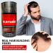 Hair Building Fibers for Instant Volume & Coverage | Conceal Thinning Hair & Bald Spots | Suitable for Men & Women (Black & Dark Brown - Buy Online on GoSupps.com