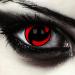 DESIGNLENSES red black colored contact lenses 1 pair/ 2 pieces Naruto Sharingan Itachi Uchiha Mangekyou Cosplay "Naruto 2"