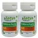 Gokhru Forte Capsules 500 mg. 60 Veg. Capsule | Gokharu (Tribulus Terrestris) Extract Capsules for Men and women | Ayurvedic Herbal Supplement/Remedies | 10:1 Forte (2 Bottles of 60 Capsules)