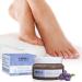 Emilia Natural Organic Foot Scrub - Exfoliating Dead Sea Salt with Lavender, Tea Tree Oil & Apricot - Hand & Feet Exfoliator for Bath, Pedicure & Cracked Heel Care - Buy Online on GoSupps.com