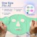 Perfecore Facial Mask for Puffy Eyes & Migraine Relief - Hot Cold Compress Pack for Sinus, Headaches, Spa Therapy - Gel Beads Mask for Sleeping, Travel - Green - Buy Online on GoSupps.com