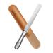 llano Metal Nail File Stainless Steel Nail Files for Natural Nails with Leather Case Medical Grade Double Sided Toenail Files for Thick Nails Professional Fingernail Files for Women Men and Seniors