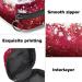 Christmas Stars & Snowflakes Menstruation Pad Bag with Zipper | Stylish Women's Napkin & Tampon Collective Bag - Buy Online on GoSupps.com