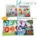 Soft Cloth Crinkle Baby Books Toys | Touch and Feel Books for Infants & Toddlers | 6-pcs Set for 0-2 Years Old | Baby Shower Gifts | Teether Toy & Sensory Soft Toy | Cute Animal Designs - Buy Online on GoSupps.com