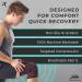 Rymora Knee Support Brace - Compression Sleeves for Women and Men - Secure Fit for Weight Lifting, Running, Sports - XS Slate Grey - Buy Online on GoSupps.com